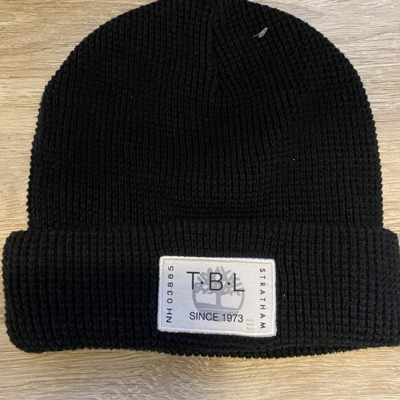 Timberland Stratham T*B*L Unisex Black Hat: OSMF - Picture 1 of 3